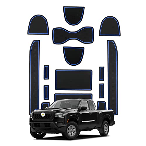 SHAOHAO Tapetes para Ranuras de Puerta Nissan Frontier 2022-2026