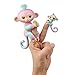 WowWee Fingerlings Baby Monkey & Mini BFFs - Ashley & Chance (Pink-Turquoise) 3542