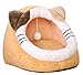 YunNasi Cuccia casa per Gatto Letto per Cani con Cuscino Removibile Gatto Cane Piccolo Lettini (40x40x35cm, Style5)