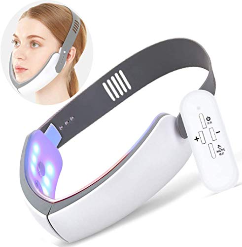 Face Massager, V-Face Shaping Massager, Electric Facial Lifting Machine V?Face Machine Slimming Vibration Double Chin Reducer Massager Intelligent