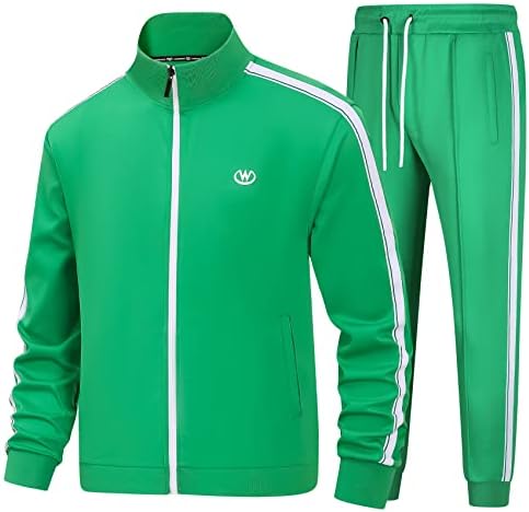 BASICDOT Trainingsanzug Herren Set Jogginganzug Herren Sportanzug Langarm Freizeitanzug Männer Tracksuit
