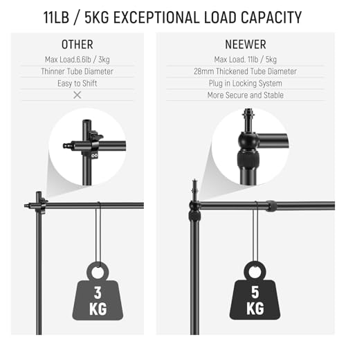 Image of NEEWER NK002 Overhead Camera Mount Rig Platform with Phone Holder /2 Ball Heads /Arms /Super Clamp /Cleaning Cloth for Mic Webcam, Multi Device Desk Stand with Adjustable Height Width, Max Load 26lb /12kg