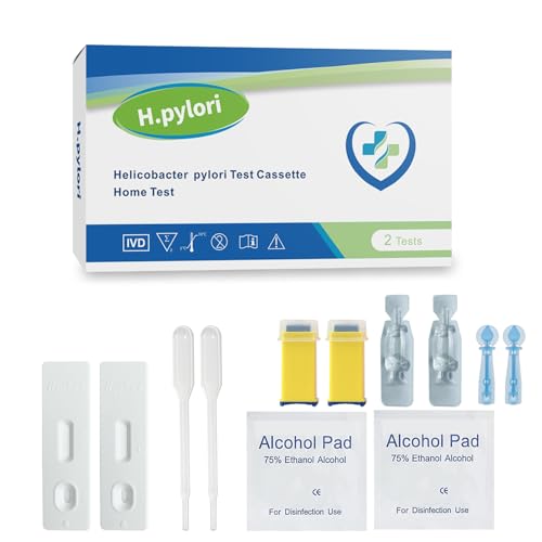 H Pylori Test at Home - Helicobacter Pylori Test Kit -...