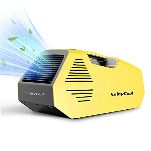 EnjoyCool Portable Air Conditioners 24V, 220W Low Power Consumption, Home AC Cooling Unit 2380BTU, Fast Cooling AC for Outdoor Camping Tent, Outdoor Parties, Fishing, Car, Truck, Van and RV EnjoyCool Portable Air Conditioners 24V, 220W Low Power Consumption, Home AC Cooling Unit 2380BTU, Fast Cooling AC for Outdoor Camping Tent, Outdoor Parties, Fishing, Car, Truck, Van and RV