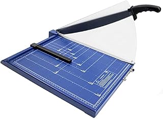 Oypla Professional Grade A3 Guillotine With Safety Guard - Blue
