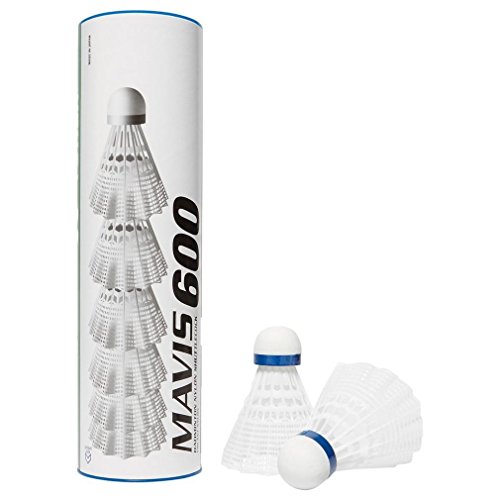 Image of Yonex Mavis 600 Shuttlecocks - 6-be White - Mediumwhite