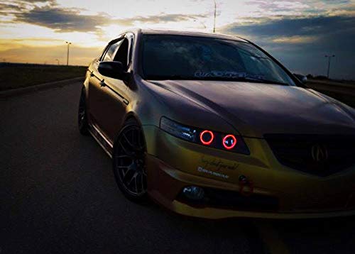 Kit de Iluminación LED Halo RGB 7 Colores para Acura TL 2007-2008 miniatura 4