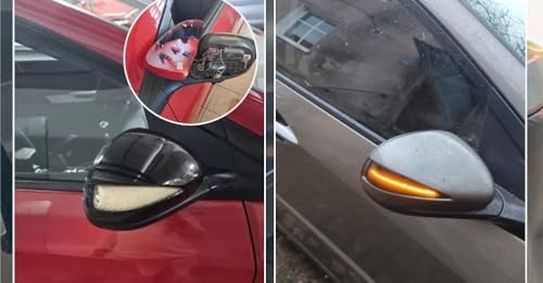 Luz espejo retrovisor Civic rota soluciona el fallo con LED dinámico 7