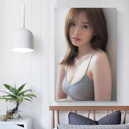 GENERIC 白石麻衣 ポスター 装飾画 キャンバス ウォールアート リビングルーム 寝室 絵画 フレームなし スタイル3 12x18インチ(30x45cm) [5]