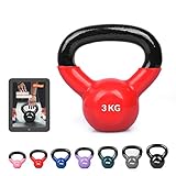 ENTRENAMIENTO DE RESISTENCIA: Joyletics Kettlebell "shiny" es adecuado para sesiones de entrenamiento individuales. La forma y el asa son especialmente adecuados para ejercicios con movimientos circulares. Puede utilizar la mancuerna con forma de bola para todo tipo de ejercicios.