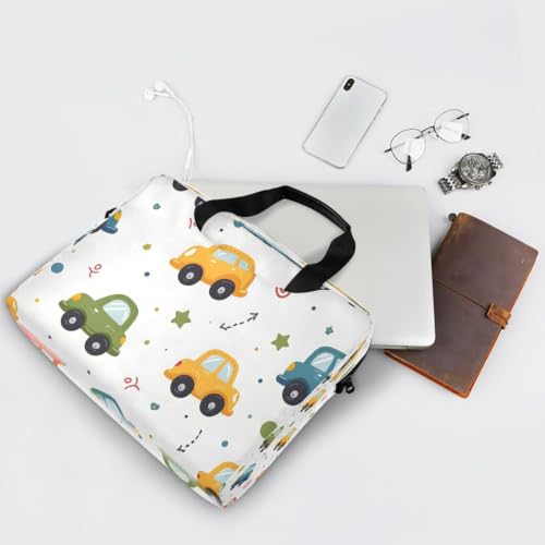 Bolsa para portátil con correa acolchada y bolsillo multicolor 7