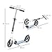 HOMCOM Patinete para Niños y Adultos Scooter Plegable Plegable Manillar Ajustable Marco...