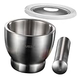 TIDTALEO ステンレス製 摩臼 乳棒 香辛料 粉砕 ボウル 調理器具 小型 スパイスグラインダー ピルクラッシャー 調理補助 ツール