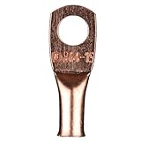 Install Bay Copper Ring Terminal Connector 8 Gauge #10 25Pack - CUR810