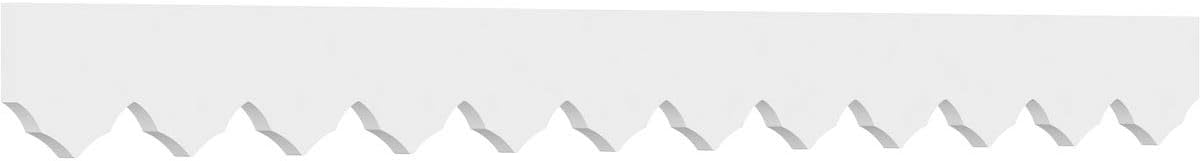 4"H x 5/8"P x 48"L Hearst Architectural Grade PVC Running Trim