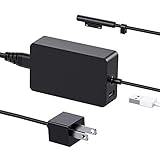 [Upgraded Version] Surface Pro Charger 65W for Surface Pro 3/4/5/6/7 Power Supply Adapter, Compatible for Both Microsoft Surface Book Laptop/Tablet，Works with 65W&44W&36W&24W (6.6 Ft Cord)