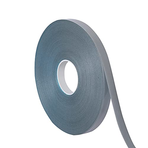 Nozuono Elastic Silver Iron On Reflective Heat Transfer Vinyl Film (0.4 Inch X 50 Yard) #TOP2
