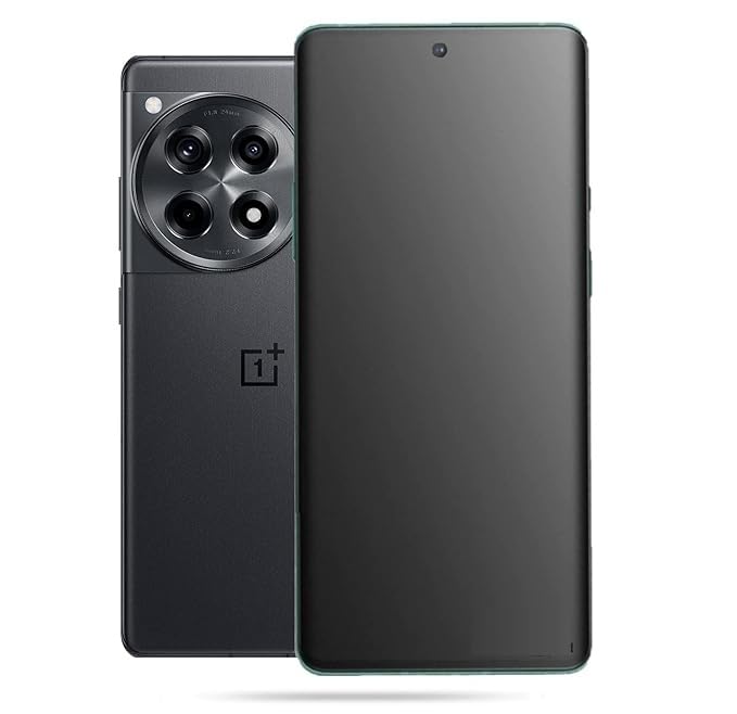 Image of Blacksheep High Sensitivity Hydrogel Screen Protector Compatible with OnePlus 12R 5G Matte Transparent Soft TPU Protective Film [Fingerprint Unlock Compatible] [Clear HD]