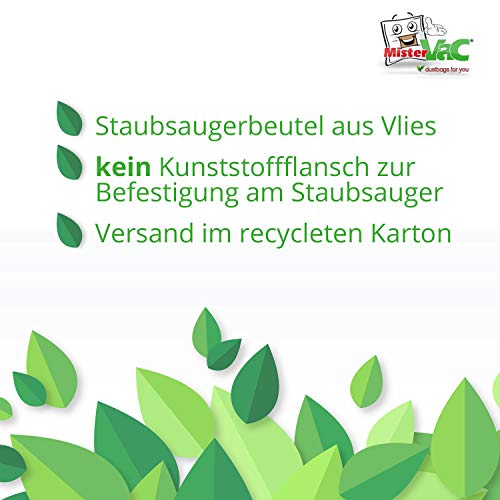 10 sacchetti per aspirapolvere compatibili con