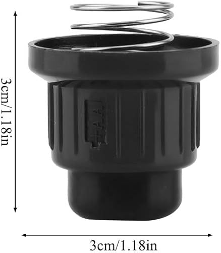 Miniatura 2 de TOPINCN Botón de encendido de parrilla Perilla del generador de chispas Interruptor de botón de encendido de pulso con resortes para reemplazo