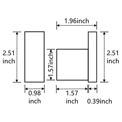 RANDOM Brushed Steel Towel Robe Hooks Bathroom Hardware Accessories Coat Hook 304 Stainless Steel Clothes Hook for Bath Kitchen Contemporary Hotel Style Wall Mounted 2 Pack. - Thumbnail 4