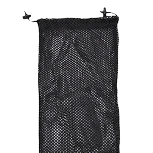 rockible Diving Fins Drawstring Bag Snorkeling Flippers Carrier Storage Mesh Gear Carry Bag for Water Sports Spearfishing Freediving, 24cmx65cm