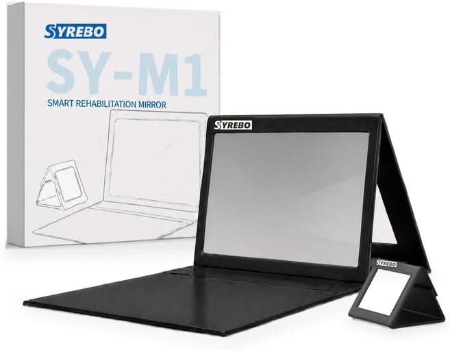 Smart Mirror Therapy Box for Hand Rehabilitation, Professional Visual Feedback Mirror Device for CRPS, Stroke Rehab, Focal Dystonia & Hemiplegia, Physical Therapy Equipment