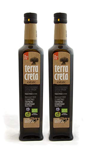 Aceite de oliva extra virgen Terra Creta 500 ml 2 Pack