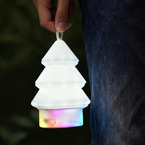 Lampe de camping arbre de Noël réglable avec éclairage LED portable multi-usage - 2