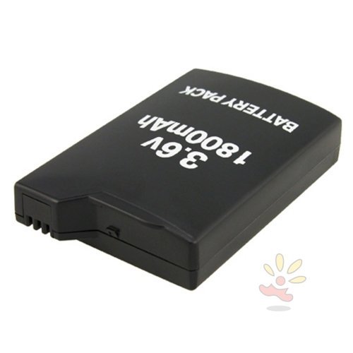 eForCity 2x LITHIUM 3.6V 1800MAH Replacement BATTERY PACK Compatible With SONY PSP 1000