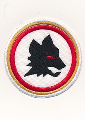  MAREL Patch Toppa Ricamata Roma con Lupo termoadesiva cm 6,7 Replica