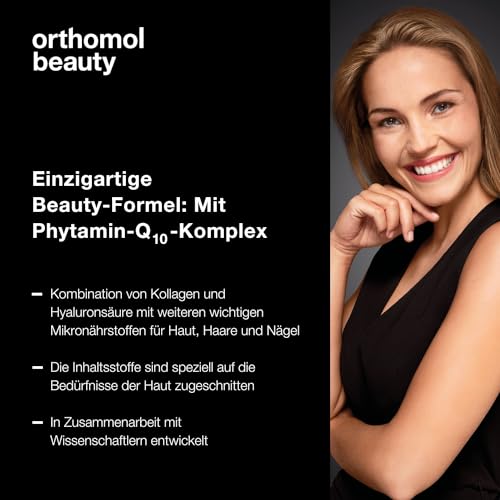 Orthomol Beauty für Frauen – Nahrungsergänzung für Haut, Haare und Nägel