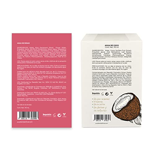 Limpieza, Book agua rosas Marca Republic Cosmetics (3)