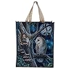 Puckator Lisa Parker Fairy Tales Owl and Fairy Reusable Shopping Bag - Shoulder Bags -Big Foldaway Handbags for Women - Canvas Tote Bags for Women - Hand Bag - Large Ladies Bags - Aesthetic Stuff #1