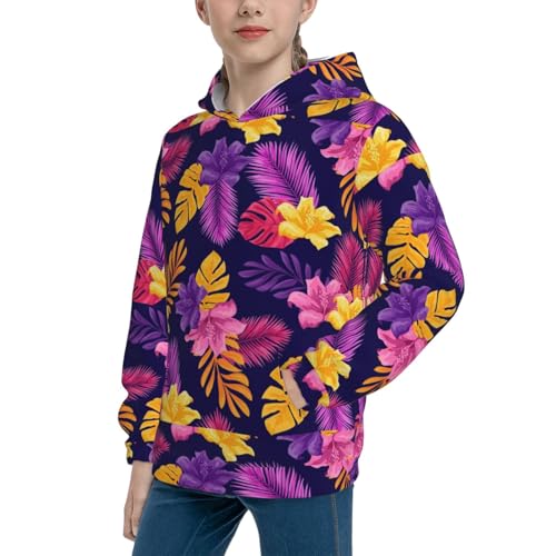 Red Black Houndstooth Kid Hoodies Boys Sweatshirts Girls Pullover with Pocket2