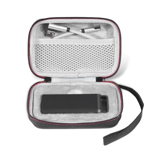 Image of ZORBES Hard Carrying Case for Samsung T5 EVO Portable SSD 2TB 4TB 8TB USB 3.2 Gen 1 External Solid State Drive Hard EVA Shockproof Water-Resistant Protective Storage Travel Bag, Only Case