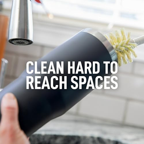 Scotch-Brite Greener Clean Bottle & Straw Brush Set with 2 Replaceable Head by Scotch-Brite - Image 7