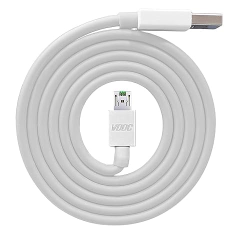Image of Original 65W Fast Charging Cable Compatible for Flash /Super VOOC Micro USB 7 Pin Data Sync Fast Charging Cable for Oppo Reno /Oppo F9 PRo / F11 pro for All Oppo Smartphones (fast108)