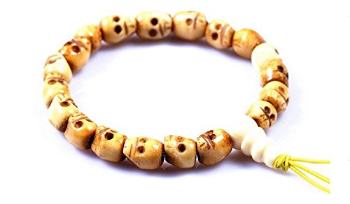 MBOX Brand Hand Carved Tibetan Buddhist Prayer Bracelet Mala