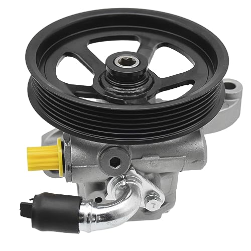 Image of Power Steering Pump with Pulley replacement for Buick Enclave 2008-2017, Chevy Traverse 2009-2017, GMC Acadia 2007-2016, Saturn Outlook 3.6L V6 2007-2010 20-2403 96-2403