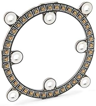 SparkFun LuMini LED Ring - 2 Inch, 40 x APA102-2020 - Addressable RGB LEDs - Chainable 2-Wire Data/Clock - 5V Pads - Detachable Mounting Tabs