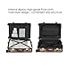 VH&GRED Fashionable & Durable Leather Carry On Luggage - Lightweight Suitcases with Wheels for Women, TSA Lock, Water-Resistant & Elegant Design, Perfect as Checked Luggage or Overseas Travel