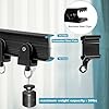 KOLAKO Ceiling Curtain Track, 10Ft Flexible Bendable Curtain Track Wall Mount Black Curved RV Sliding Curtain Rail System Room Divider, Ceiling Track for Shower Curtains #3