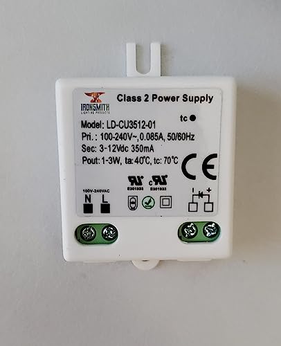 Image of Ironsmith Lighting Products - Constant Current LED Driver Transformer (6-12 Volt | 1-3 Watt | Dimmable)