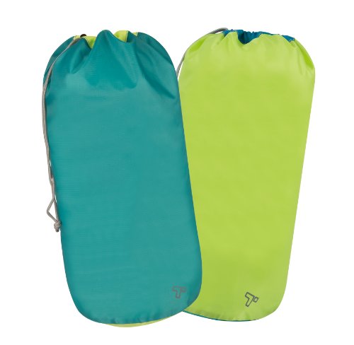 Travelon Set Of 2 Ripstop Pack Sacks, Blue, One Size