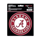 Alabama Crimson Tide Sticker 4 Inch, Vinyl Car Decal for Window & Laptop