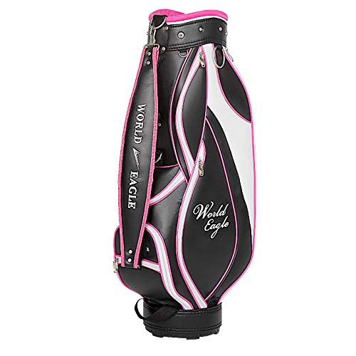 Amazon | WORLD EAGLE G510 レディース キャディバッグ ピンク 初心者