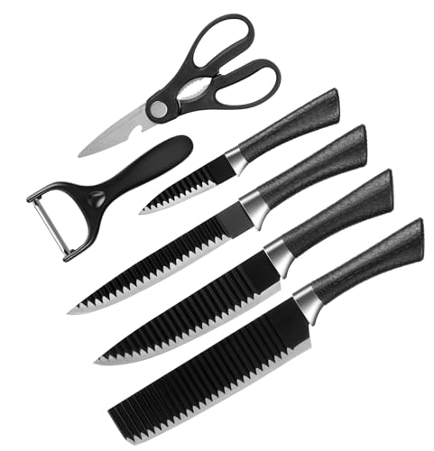 TJ POP 6-Piece Non-Stick Knife Set