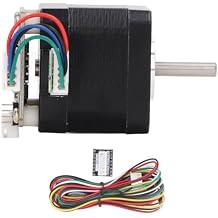 Tyenaza Closed Loop Stepper Motor Driver, 42 Closed Loop Motor Driver Set Low Noise 1 to 256 Subdivisions Motor Driver Set for SERVO42C V1.0 Nema17 7V28V