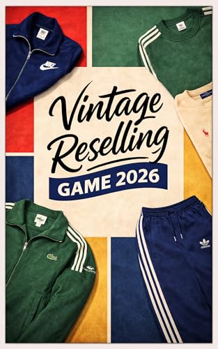 Vintage Reselling Game 2026: Einkommen durch Secondhand Kleidung: Der Guide für stabile Gewinne mit Vintage, Streetwear & Old Money Pieces (German Edition)